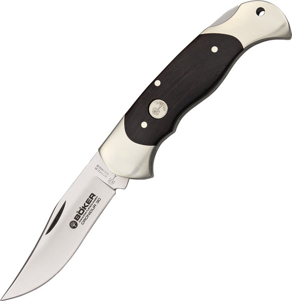 Boker Cronidur 30 Classic Lockback Grenadill Wood Handle Folding Knife 112013
