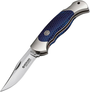 Boker Scout Blue Honeycomb Pattern Aluminum Folding Pocket Knife 112503