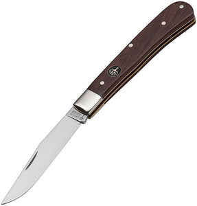 Boker Uno Trapper Desert Ironwood Folding 440C Stainless Pocket Knife 112565