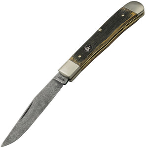 Boker Schloss Burg Trapper Folding Knife Slip-Joint O1 Steel Blade 113004