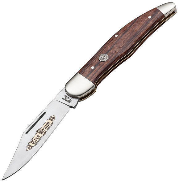 Boker Classic Gold Hunters Ironwood Handle Stainless Folding Knife 114014