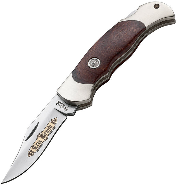 Boker Boy Scout Classic Lockback Ironwood Folding Bohler N690 Knife 114118