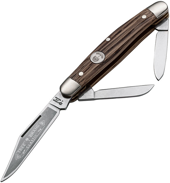 Boker Oak Series Med Stockman Folding Pocket Knife 117588OT