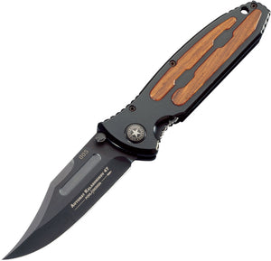 Boker Kalashnikov Black Aluminum Folding Pocket Knife 11KAL47B