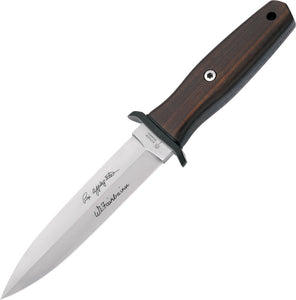 Boker 11" Applegate Fairbairn Premium Grenadill Wood Fixed Blade Knife 120543W