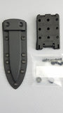 Boker Applegate-Fairbairn Boot 440C Dagger Double Edge Black Fixed Knife 120546