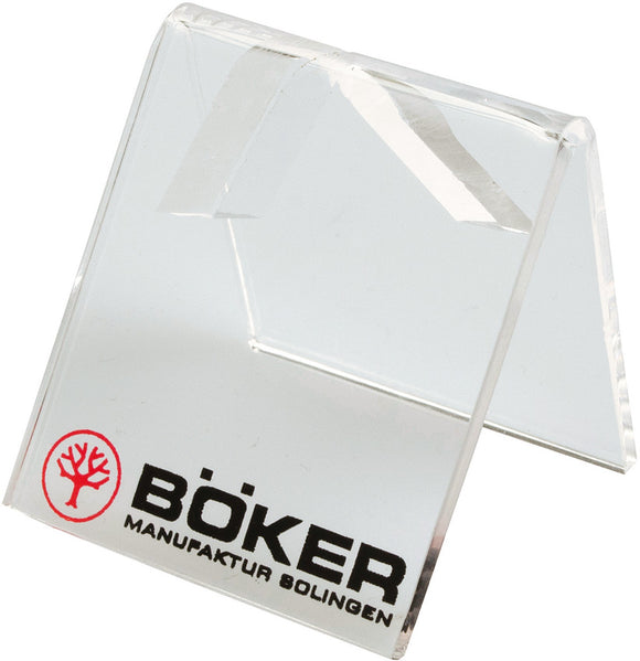 Boker Single Knife Clear Plastic Display Stand 99909
