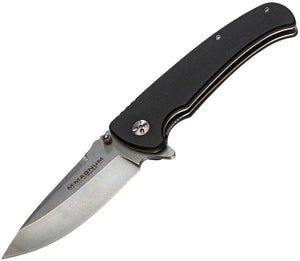 Boker Magnum No Compromise Linerlock Black G10 Folding 440A Pocket Knife 01RY057