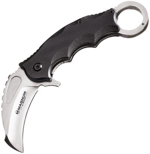 Boker Magnum Alpha Kilo Linerlock A/O Black G10 Folding 440A Knife M01RY115