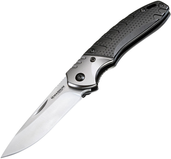 Boker Magnum Advance Pro EDC Linerlock Black Handle Folding Knife M01RY309