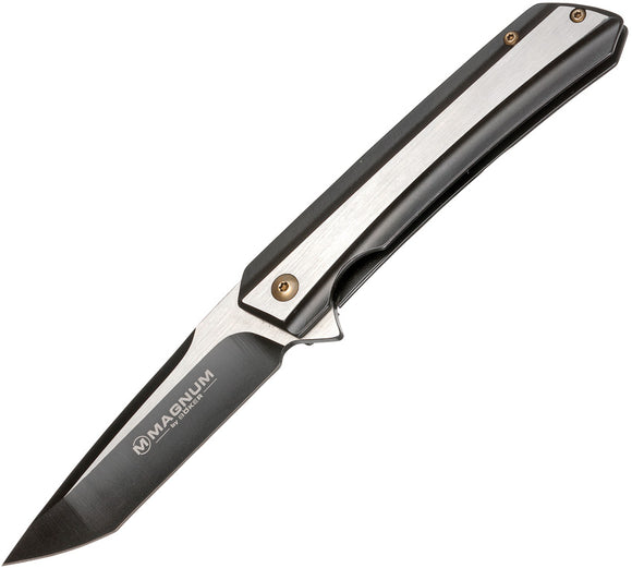 Boker Magnum Contrast Framelock Stainless Steel Folding 440A Knife 01RY320
