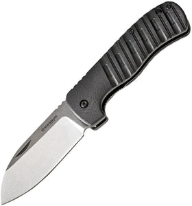 Boker Magnum Fat Jack Linerlock Black G10 Handle 440A Stainless Knife 01RY843