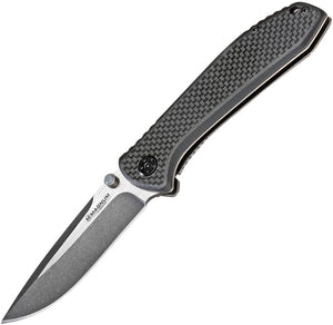 Boker Magnum Carter Framelock Carbon Fiber Over G10 Handle Folding Knife 01RY985