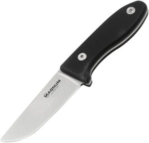 Boker Kid's II Black G10 440C Stainless Fixed Blade Knife w/ Sheath 02RY173