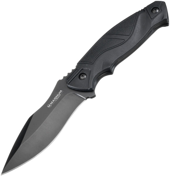 Boker Magnum Advance Pro Gray Handle Fixed Blade Knife M02RY300
