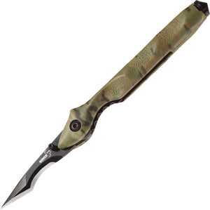 Boker Plus Urban Survival Camo Linerlock Jim Wagner Folding Knife - P01BO047CAMO