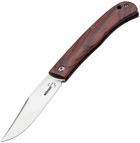 Boker Plus Slack Slip Joint Cocobolo Wood Handle VG-10 Folding Knife P01BO069