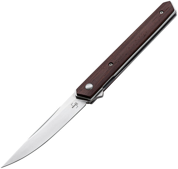 Boker Plus Kwaiken Air Linerlock Cocobolo Wood Folding VG-10 Knife P01BO168