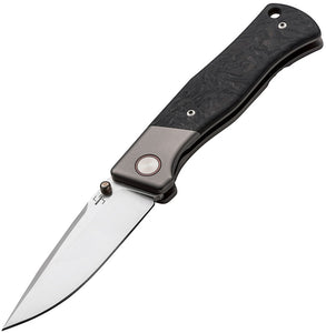 Boker Plus Collection 2021 Framelock Carbon Handle M390 Steel Knife 01BO2021