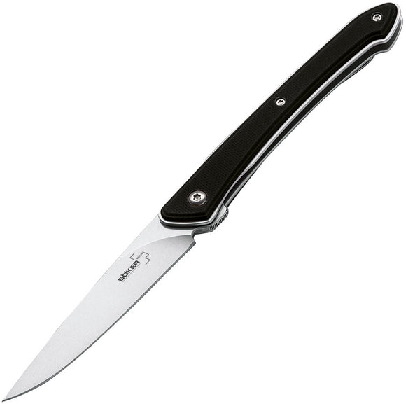Boker Plus Spillo Linerlock Black G10 Handle VG-10 Stainless Knife 01BO244