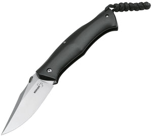 Boker Plus Kerberos Lockback Black Handle Folding Knife P01BO266