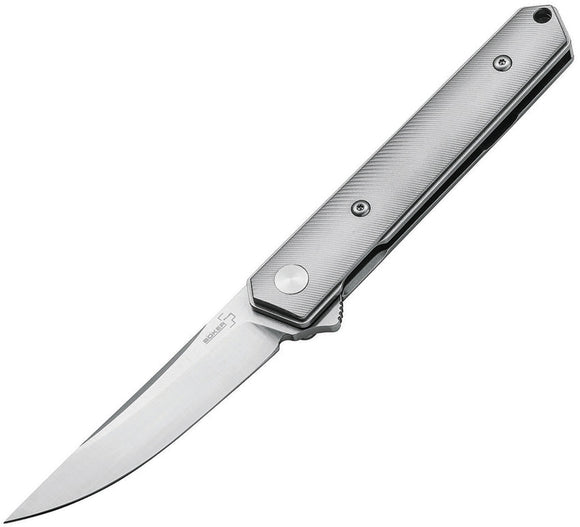 Boker Plus Kwaiken Mini Linerlock Titan Folding D2 Steel Titanium Knife P01BO267