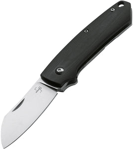 Boker Plus Cox Pro Framelock Black G10 Handle D2 Steel Folding Knife 01BO314