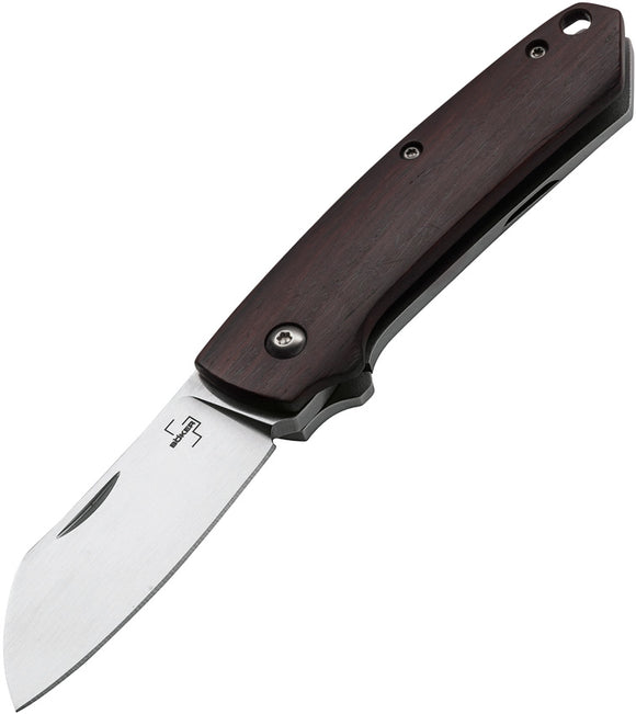 Boker Plus Cox Pro Framelock Cocobolo Wood Handle D2 Steel Folding Knife 01BO315