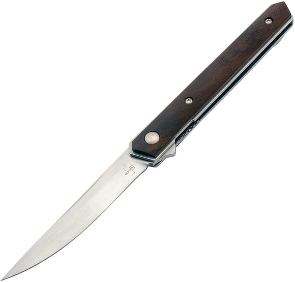 Boker Plus Kwaiken Air Mini Linerlock Cocobolo Wood Folding VG-10 Knife P01BO325