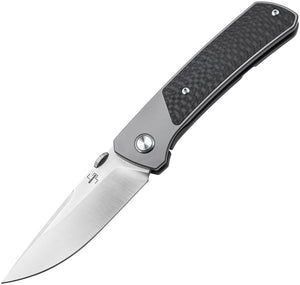 Boker Plus Conductor Framelock Titanium & CF Folding S35VN Knife P01BO514