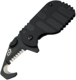 Boker Plus Rescom Framelock Black Folding D2 Pocket Knife 01BO527
