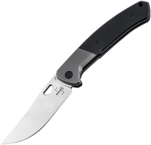 Boker Plus Elso Framelock Black G10 & Stainless Folding D2 Steel Knife P01BO554