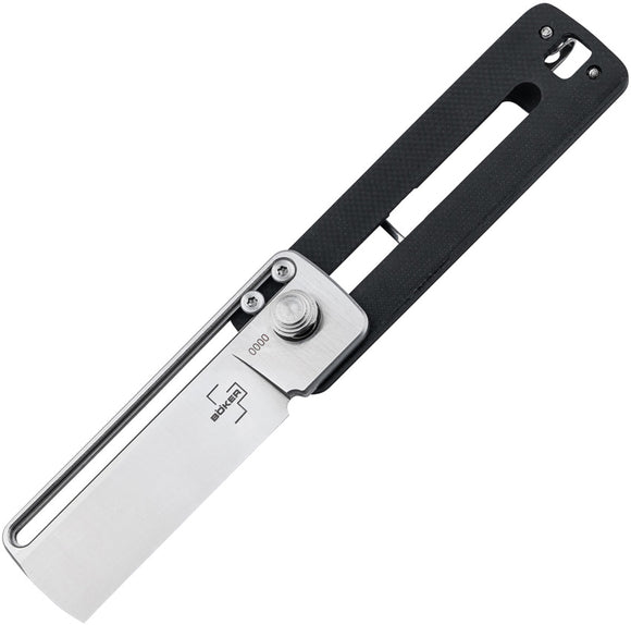 Boker Plus S-Rail Slide Lock Black G10 Folding D2 Steel Pocket Knife P01BO556