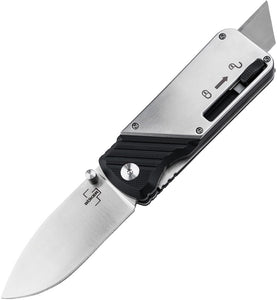 Boker Plus Bill N Ted Operation Linerlock Aluminum & G10 Folding Knife P01BO629