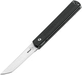 Boker Plus Wasabi Slip Joint Black G10 Handle 440C Folding Knife P01BO630