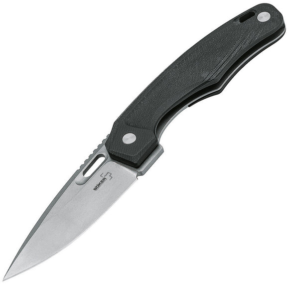Boker Plus Warbird D2 Folding Black G10  Flipper Knife 01bo754
