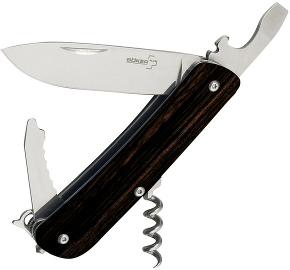 Boker Plus Tech Multi-Tool 2 Black Ebony Folding 12C27 Pocket Knife 01BO846