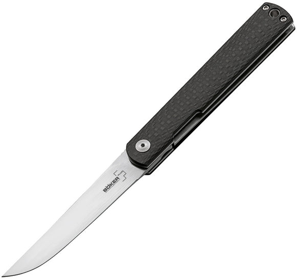 Boker Plus Nori Linerlock Carbon Fiber Folding VG-10 Pocket Knife 01BO891