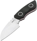 Boker Prymate Pro Black G10 D2 Steel Fixed Blade Knife w/ Belt Sheath 02BO016