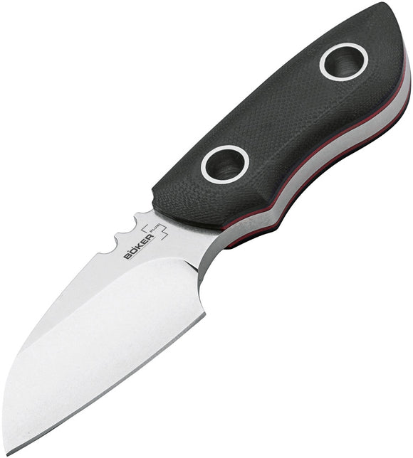 Boker Plus Prymini Pro Fixed Blade Knife Black G10 D2 Stainless Steel 02BO017