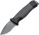 Boker Outdoorsman Mini Black/Gray 12C27 Sandvik Fixed Blade Knife 02BO024