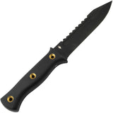Boker Plus Pilot Fixed Blade Knife Black G10 D2 Steel w/ Kydex Sheath P02BO074