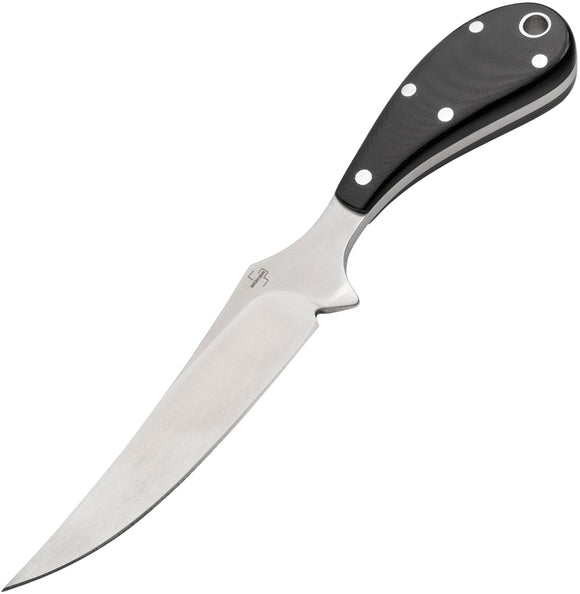 Boker Plus Epic Black G10 Stainless D2 Steel Fixed Blade Knife w/ Sheath 02BO077