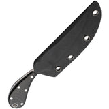 Boker Plus Epic Black G10 Stainless D2 Steel Fixed Blade Knife w/ Sheath 02BO077