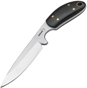 Boker Plus Fixed Blade Knife Black G10 440C Stainless Long Clip Point 02BO522