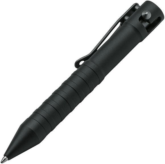 Boker Plus KID 50 Cal Tactical Milled Black Aluminum Pen w/ Pocket Clip P09BO072