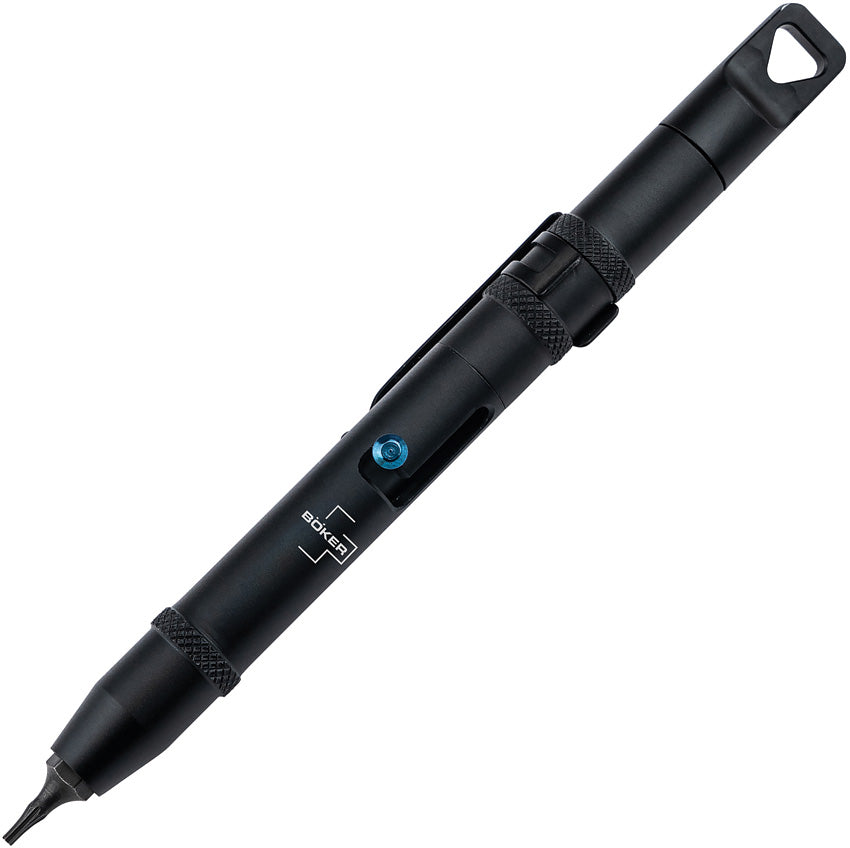 Boker Plus Black Aluminum Bit Driver Tool Pen P09BO084 – Atlantic Knife ...