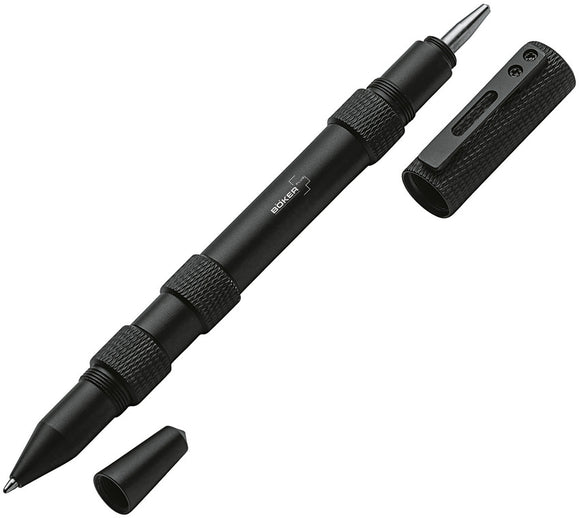 Boker Plus Black Aluminum Recoil Commando Tactical Pen 09BO122