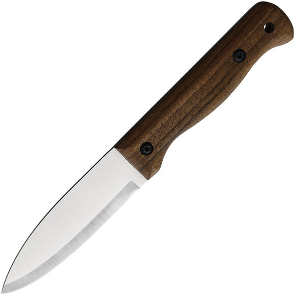 BPS Knives Camping Fixed Blade Knife Walnut Wood 5Cr14MoV Steel B01SS