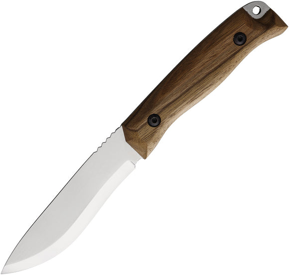 BPS Knives MK1S - Mushroom Knife - Small Fixed Blade knife with Leather  Sheath